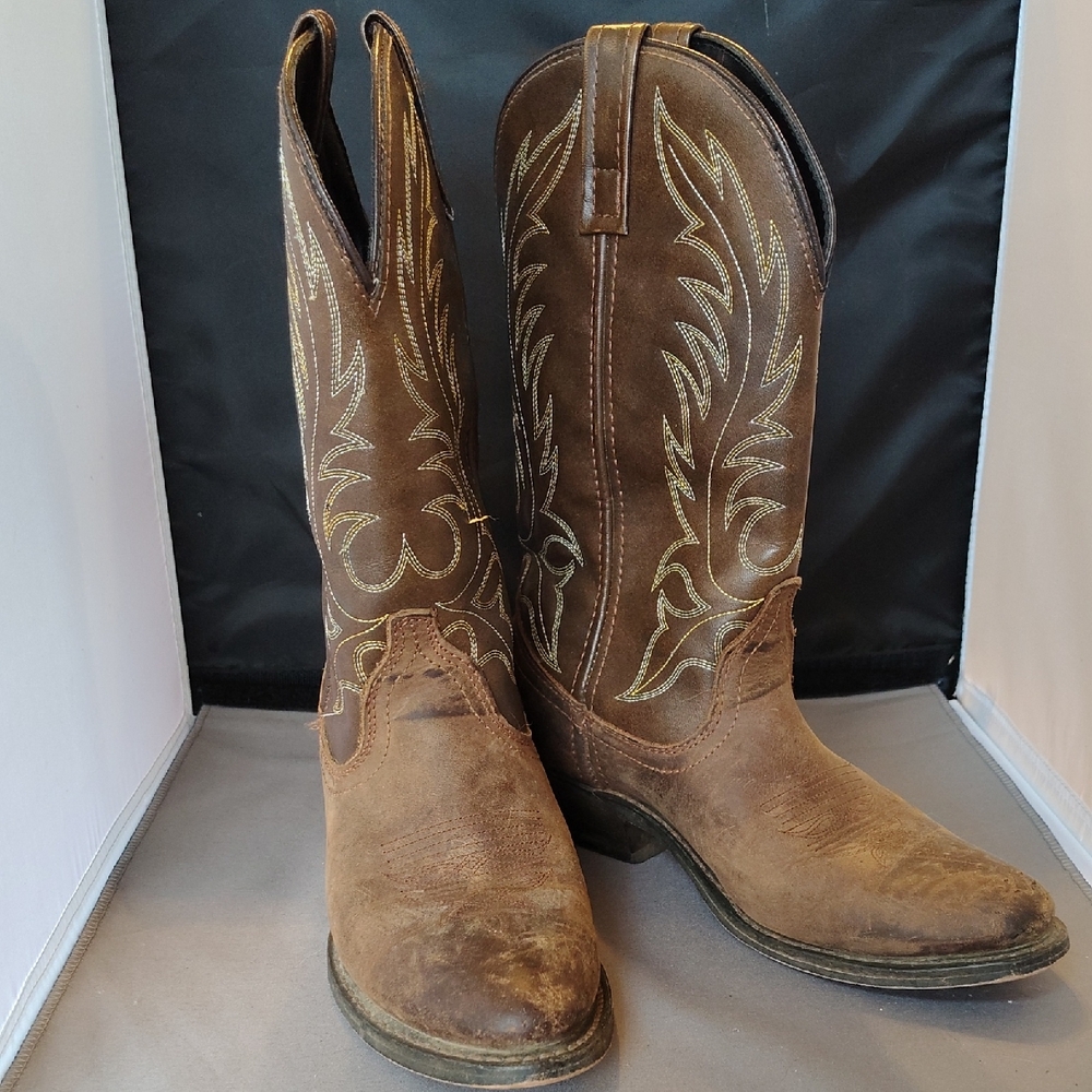 Brown Western Cowboy Boots